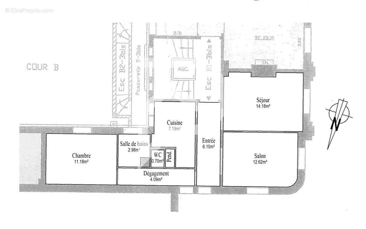 Appartement à BOULOGNE-BILLANCOURT