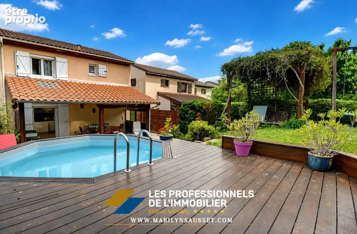 Maison familiale avec jardin, piscine et sous-sol complet Lyon 9 - photo 2