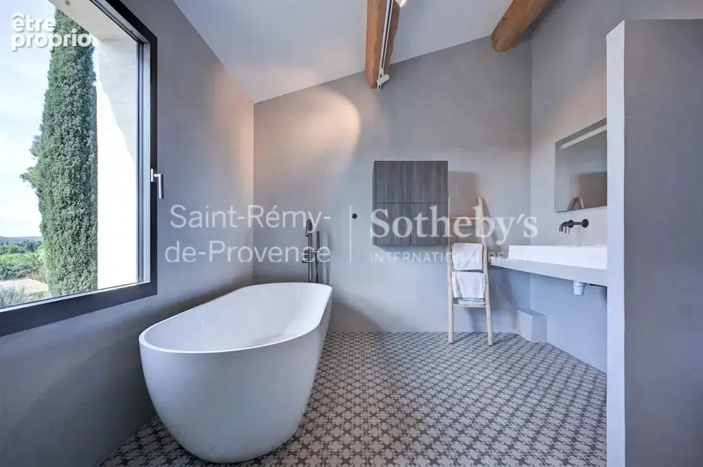 Maussane les alpilles - propriete de caractere renovee vue dominante et centre a pieds - photo 15