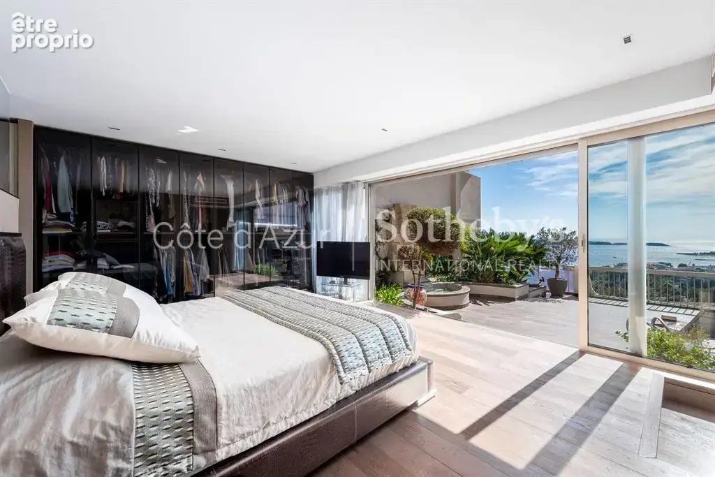 Cannes Californie, penthouse avec terrasse et vue panoramique sur la Méditerranée - photo 12