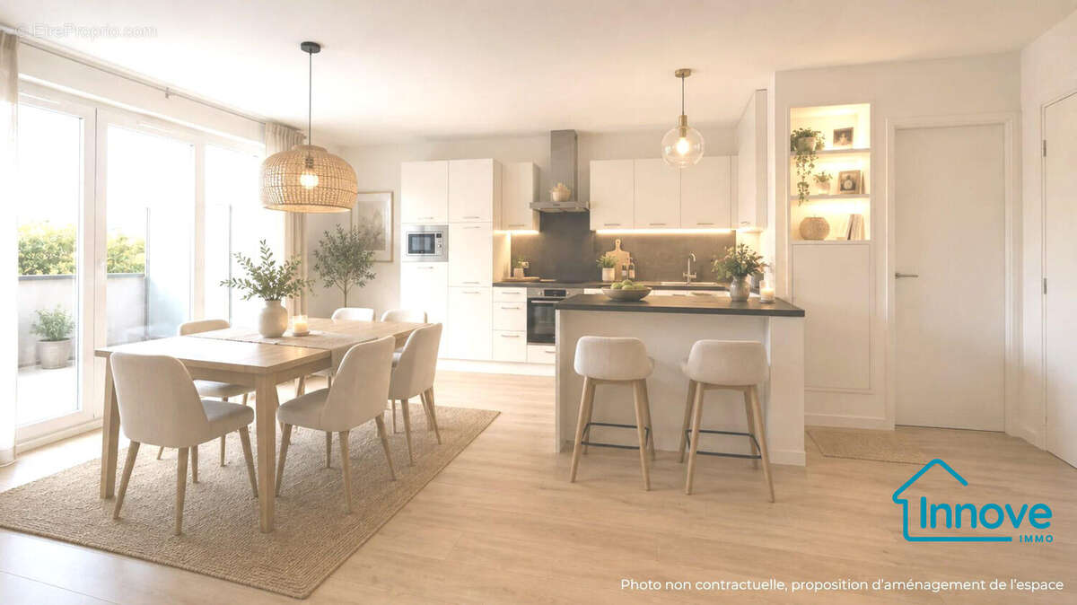 Appartement à THIVERVAL-GRIGNON