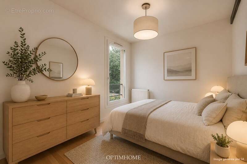 Mairie des lilas -  immeuble 2012 - appartement 3 pièces - 2 chambres– 53 m² – - photo 11