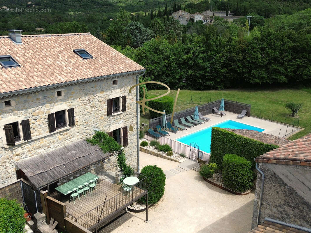 À Vendre   Magnifique Mas en Pierre Rénové    Sud-Ardèche - photo 2