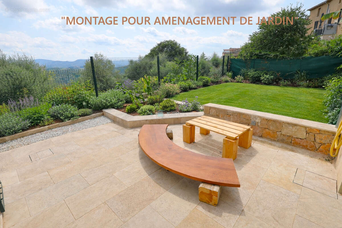 Appartement récent Speracedes 78 m² avec jardin de 69 m² vue mer - photo 3