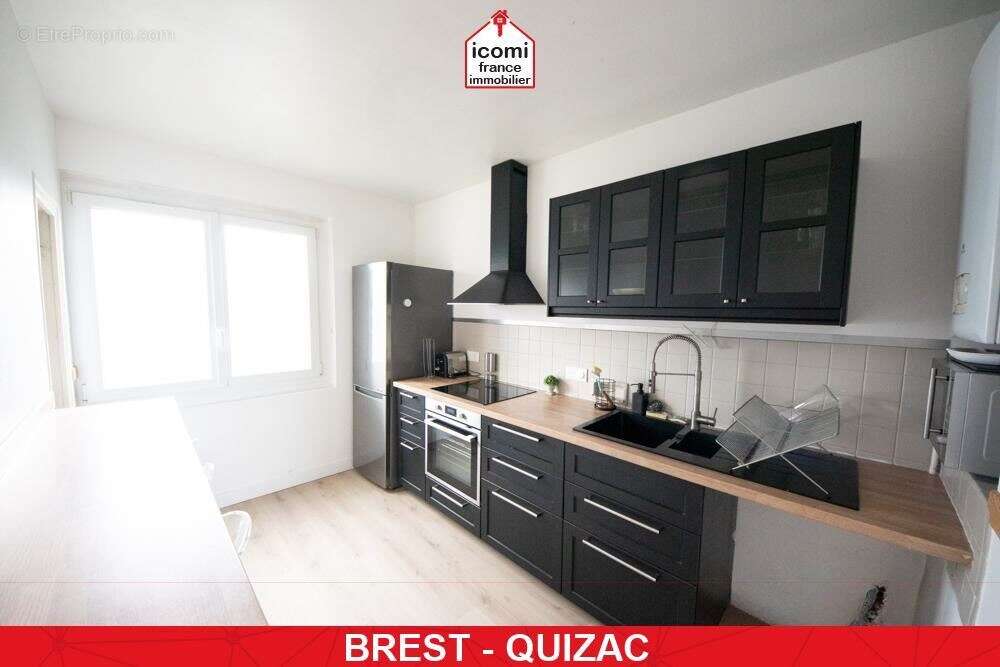 Finistere - brest (29200) - a vendre - appartement 84m2 - 3 chambres - balcon - dressing - cuisine recente - chaudiere recente - - photo 2