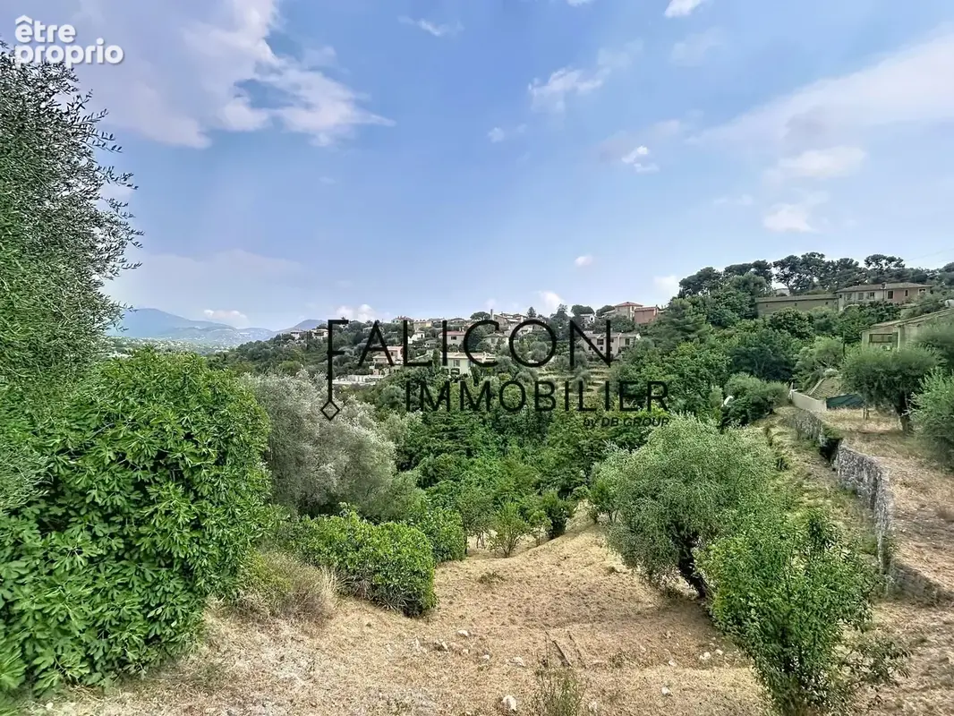 Falicon – Terrain constructible de 1 911 m² avec permis purgé pour une villa contemporaine - photo 4