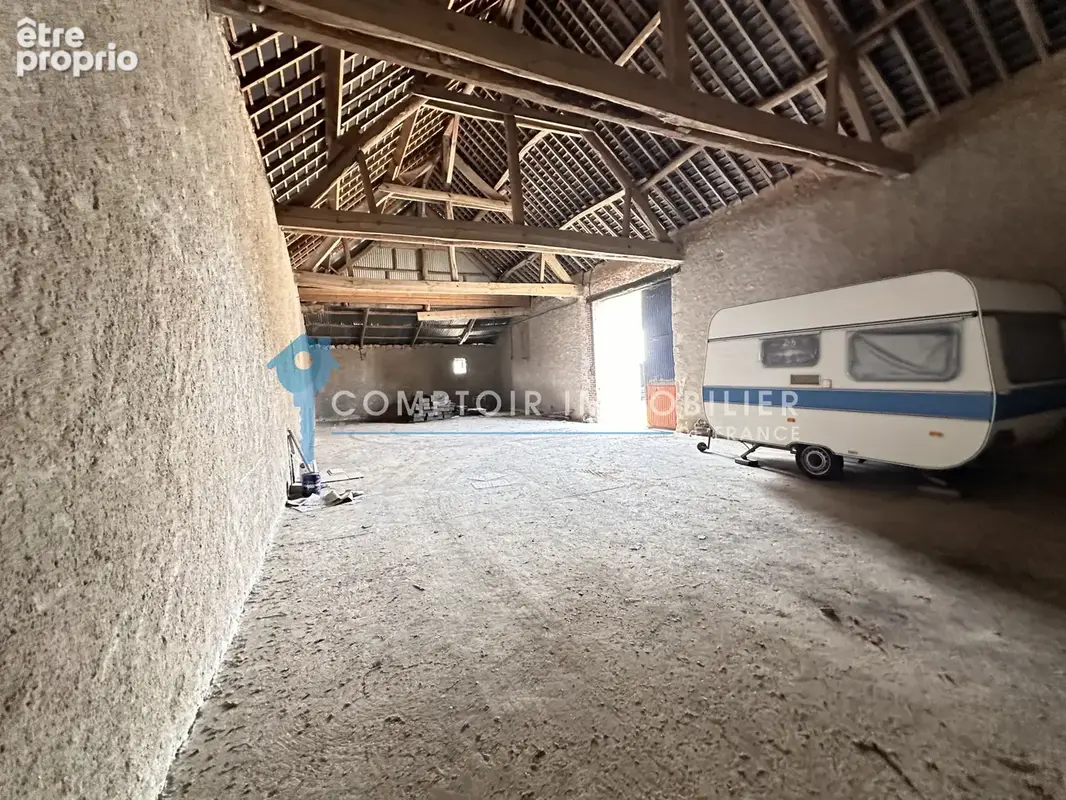 Corps de ferme maison 2 chambres auneau chartres eure et loir dependances stockages garage renovation grenier - photo 12