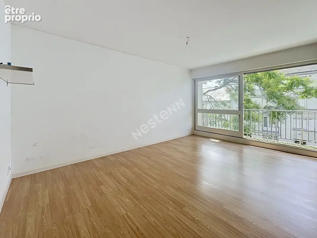 Nantes Tortière - Bords de l'Erdre studio de 29m2 avec  balcon, stationnement, cave - photo 3