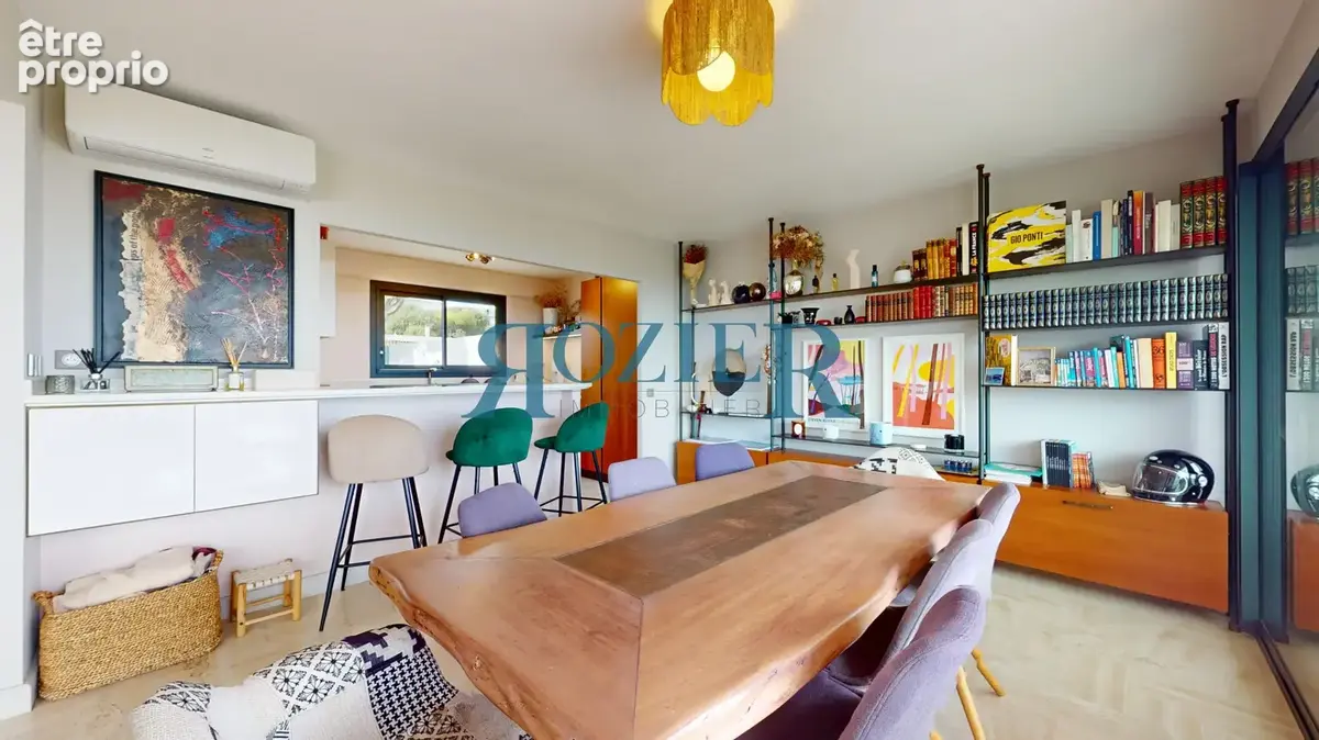 A vendre vallauris  puissanton villa californienne  vue mer 5 pieces 3 chambres 128m2 sur 277 de terrrain - photo 9