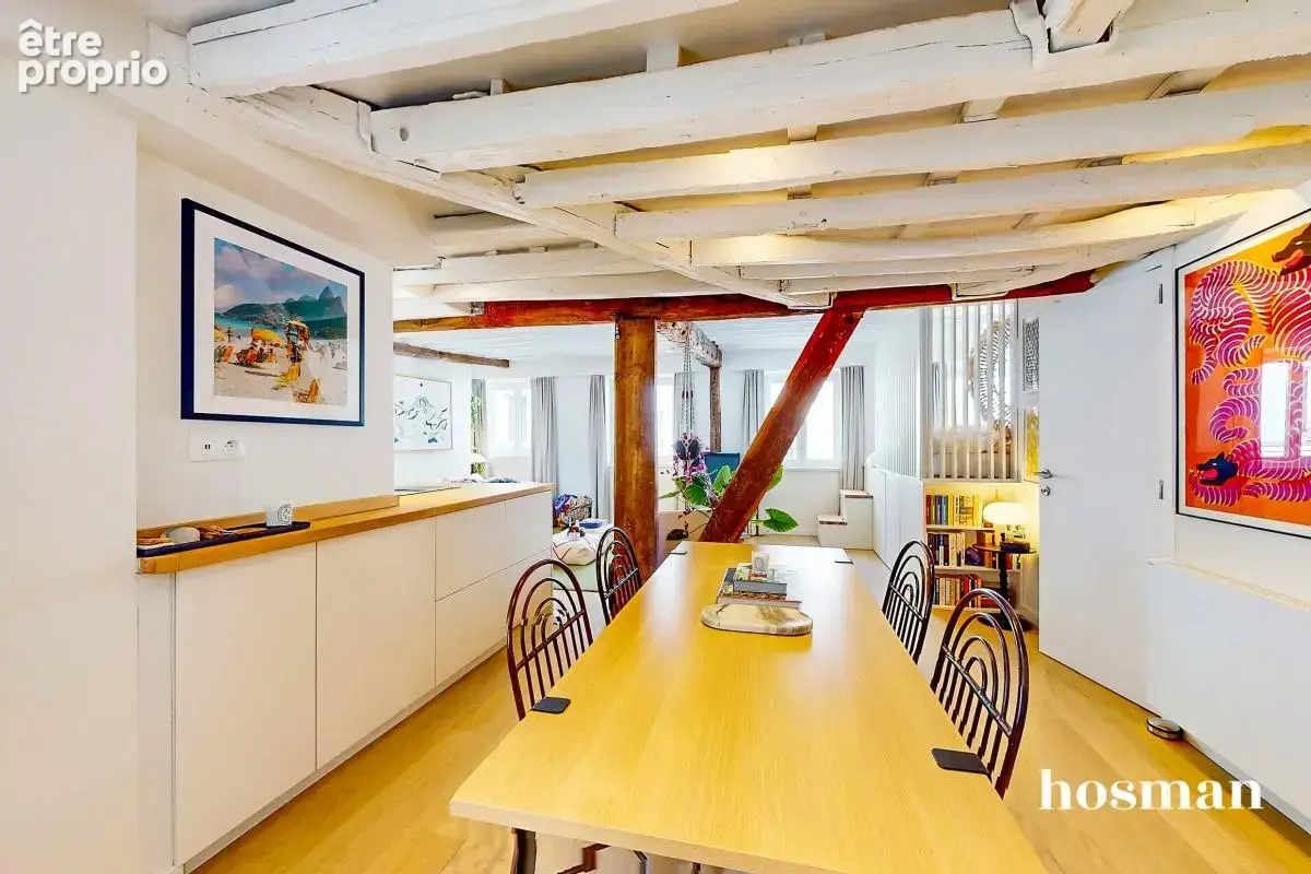 PARIS 20 ème - Rue de Tourtille - Magnifique Loft totalement rénové - photo 7