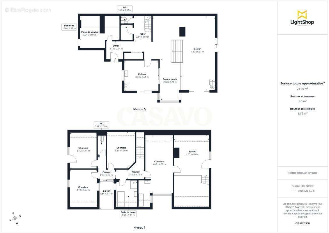 Vente Maison 7 pièces de 235m² - 95390 Saint-Prix - photo 20