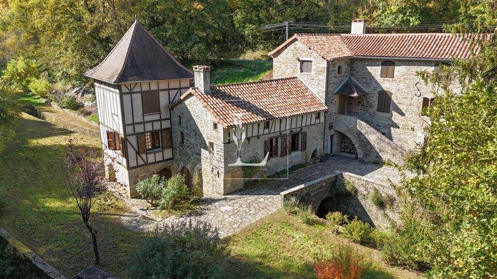 Ancien moulin de 1787 en bord de rivière et forêt, 1 hectare - photo 2