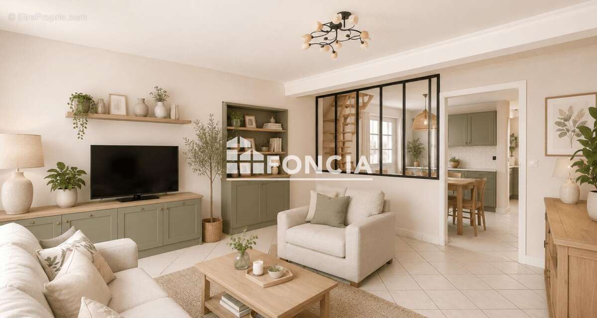 Jolie maison de ville avec exterieur - crolles - photo 11