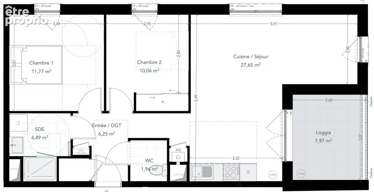 Appartement 3 pièces 62 m² à vendre à Plouharnel (56340) - photo 3