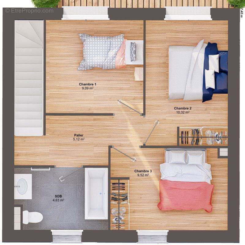 Maison 5 pièces 81 m2 - photo 4