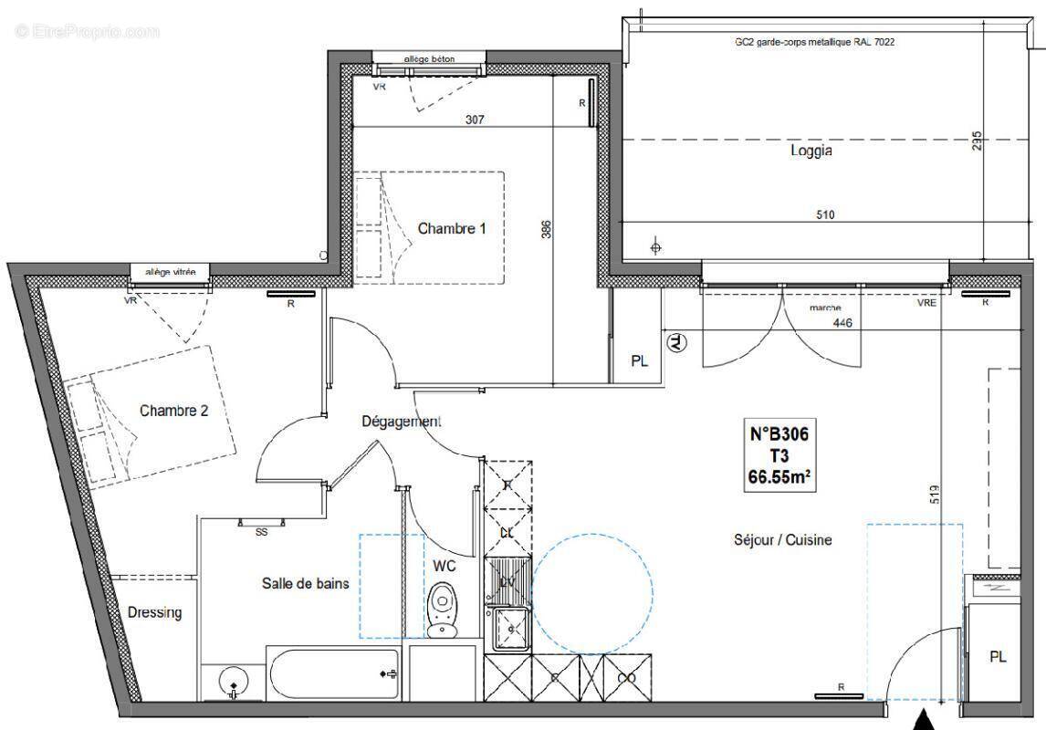 Appartement à SAINT-JEAN-DE-VEDAS