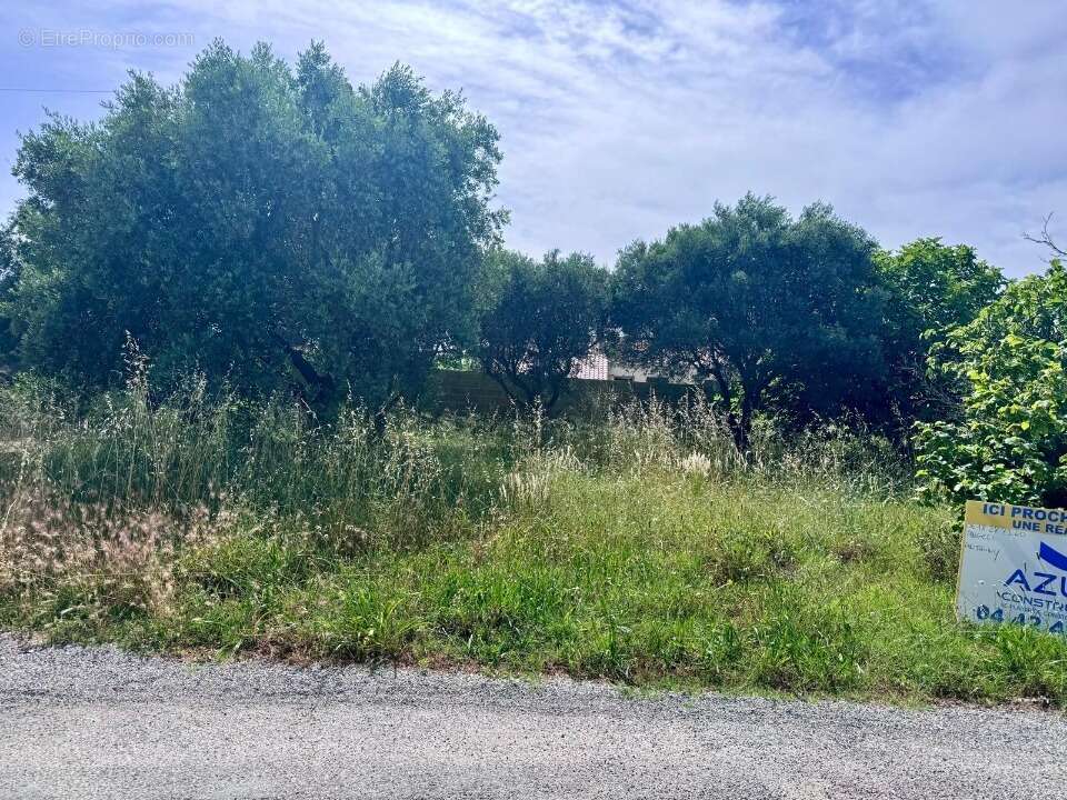 Terrain à CHATEAUNEUF-LES-MARTIGUES