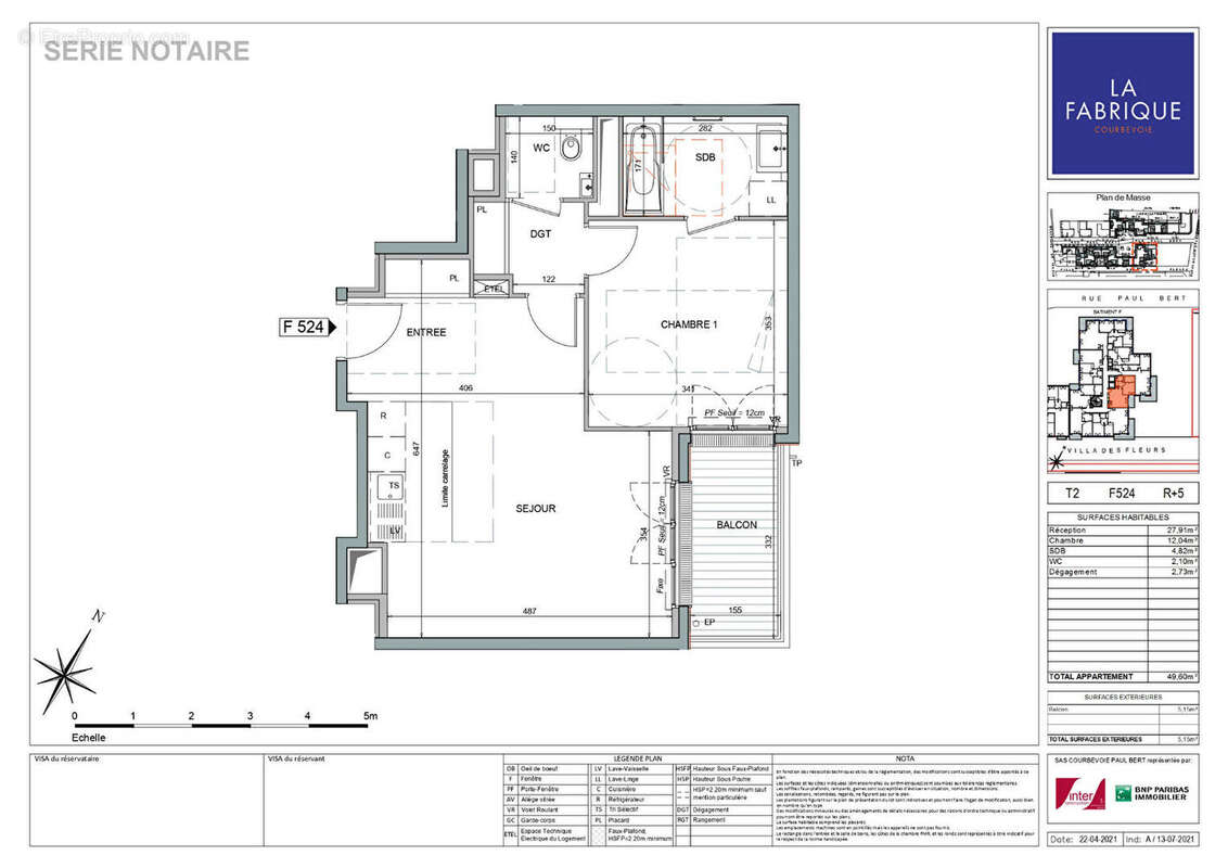 Appartement à COURBEVOIE