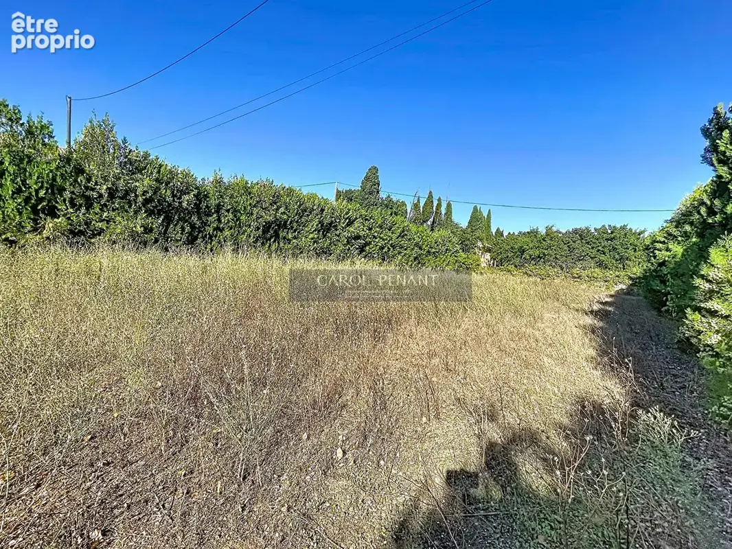 Lot 1: 400m² terrain a batir a carpentras - photo 4