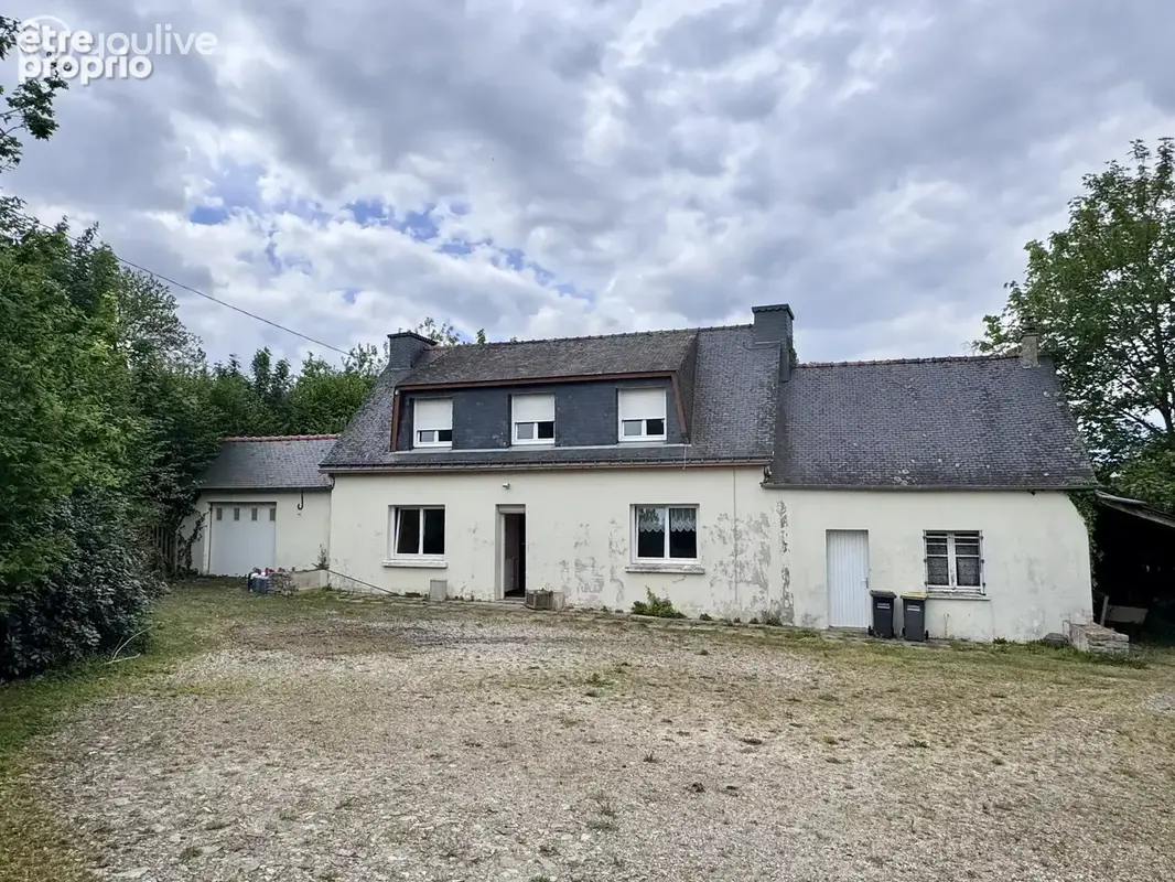 le quillio longére type 5 de 100m2 sur 2000m2 - photo 2