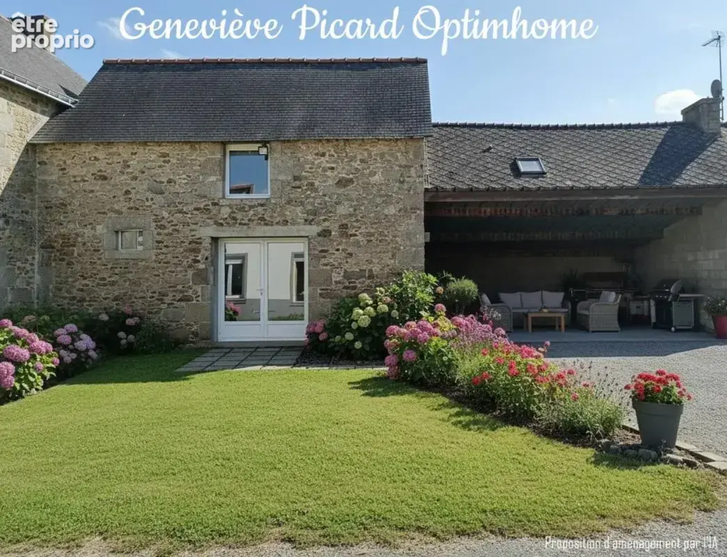 ​Maison de caractère en pierre de 189 m² — 5 chambres, dépendance et cour en cœur de bourg - photo 4