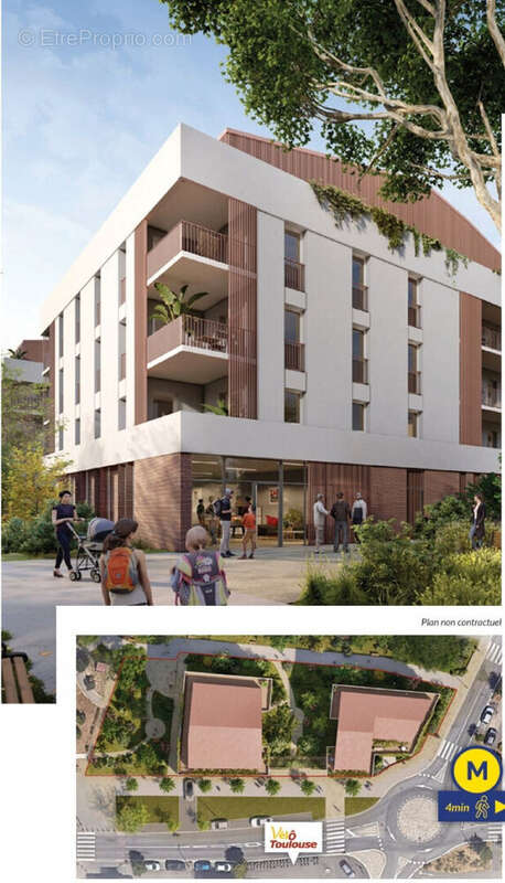 Appartement à TOULOUSE