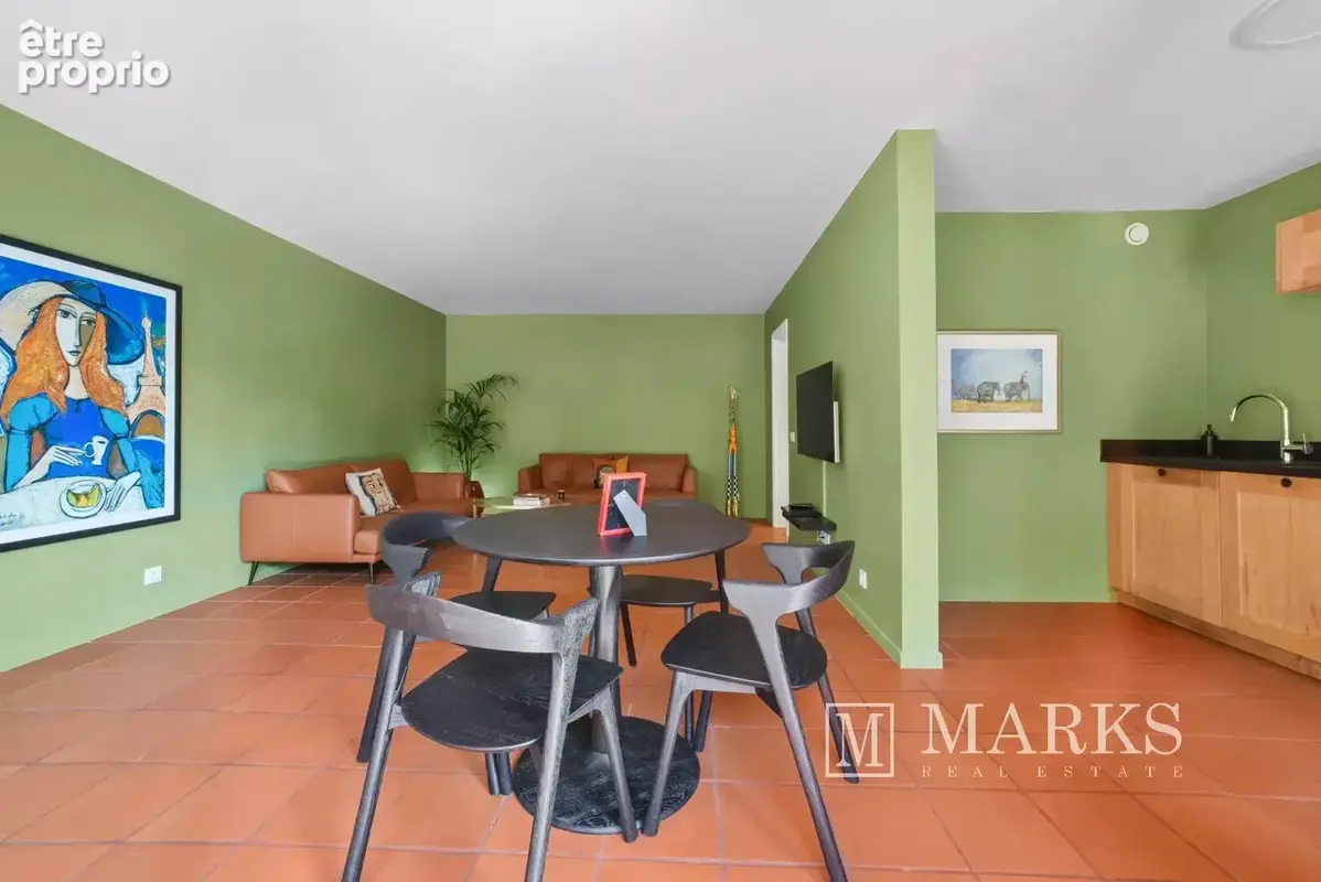 Appartement rénové d'une chambre avec grande terrasse orientée au sud - photo 13