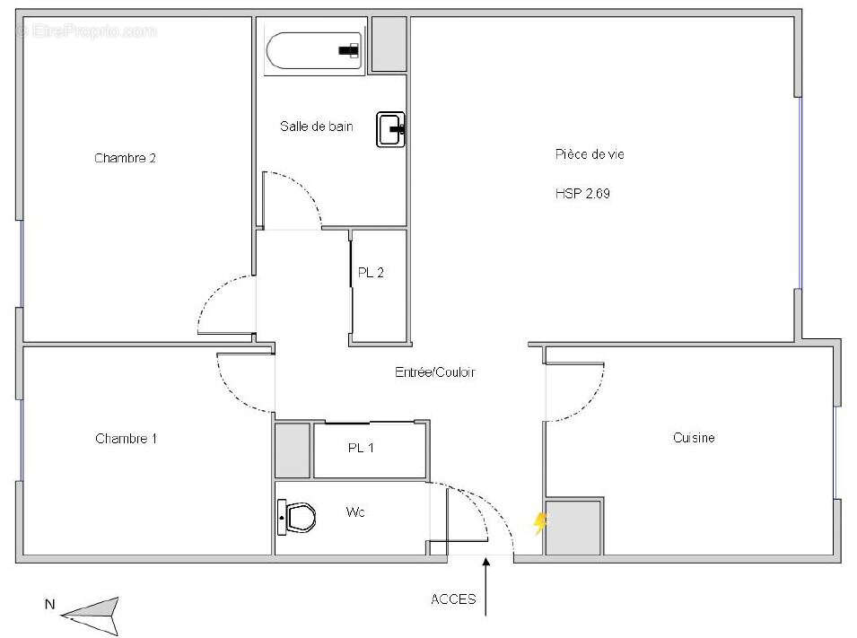 Appartement à LYON-3E
