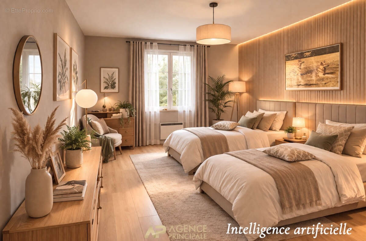 Maison plain pied - 3 chambres - proche plages - photo 8