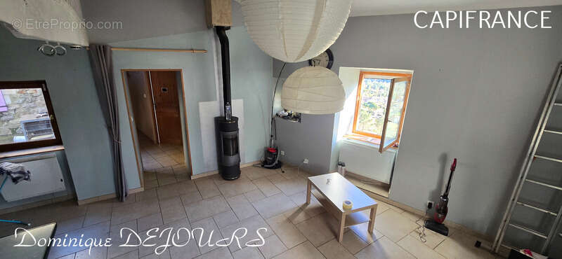 Très Belle Maison en pierres dominant la Vallée de l'Eyrieux avec une vue splendide. 3 chambres, un grand séjour et une piscine - photo 7