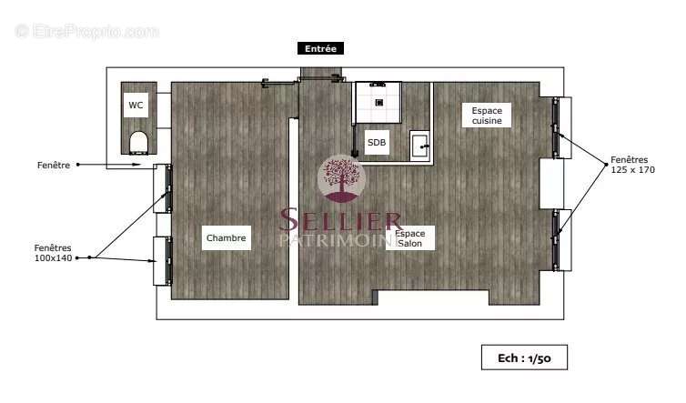 Appartement à PARIS-11E