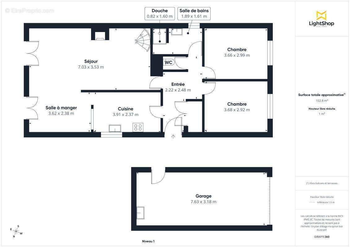 Maison familiale 210 m² avec T3 indépendant - La Teste-de-Buch - photo 16