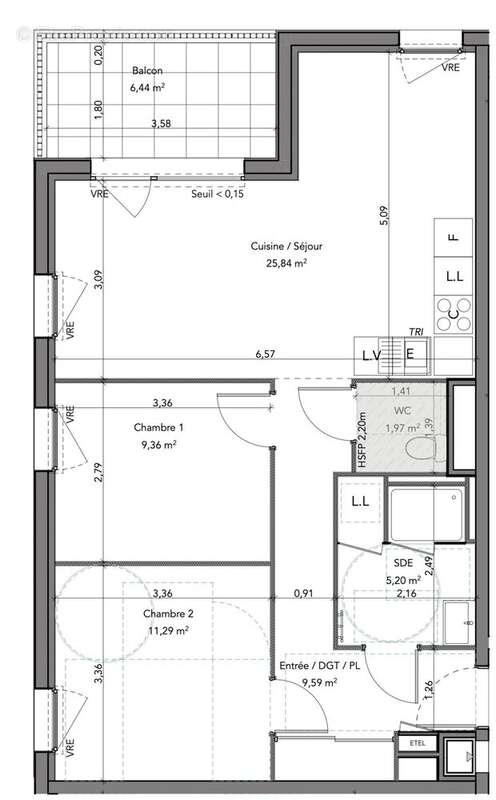 Appartement à CROZON