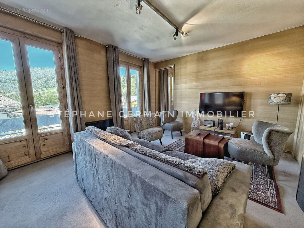 Megève centre-village   appartement 3 pièces avec vue dégagée - photo 3