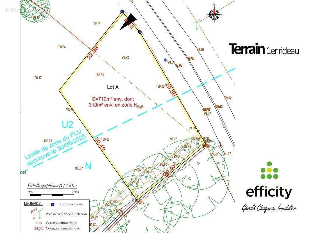 Terrain 710 m² à Saint-Lumine-De-Coutais  - photo 2