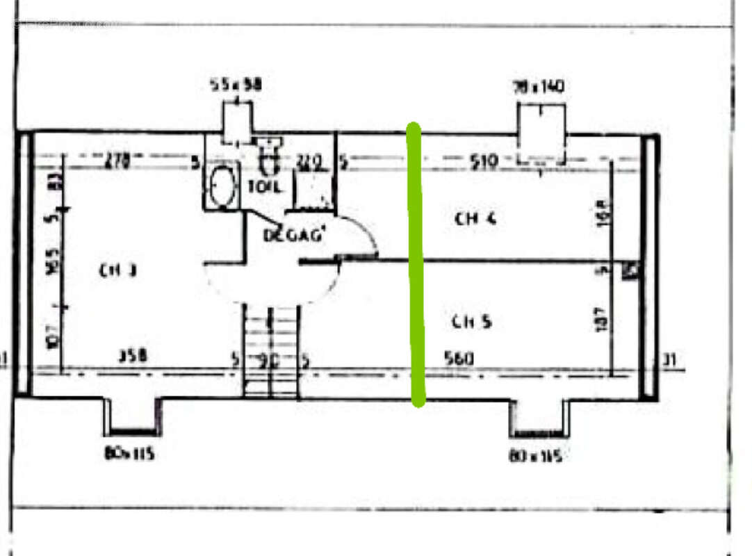 Maison  5 pièce(s) 120 m2 avec jardin  et Terrasse de 300m² - photo 9