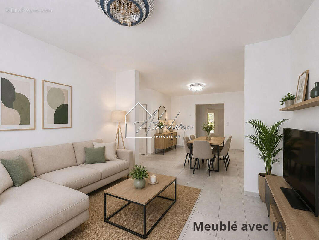 Photo non contractuelle - meublée avec l'IA - Maison à TOURCOING