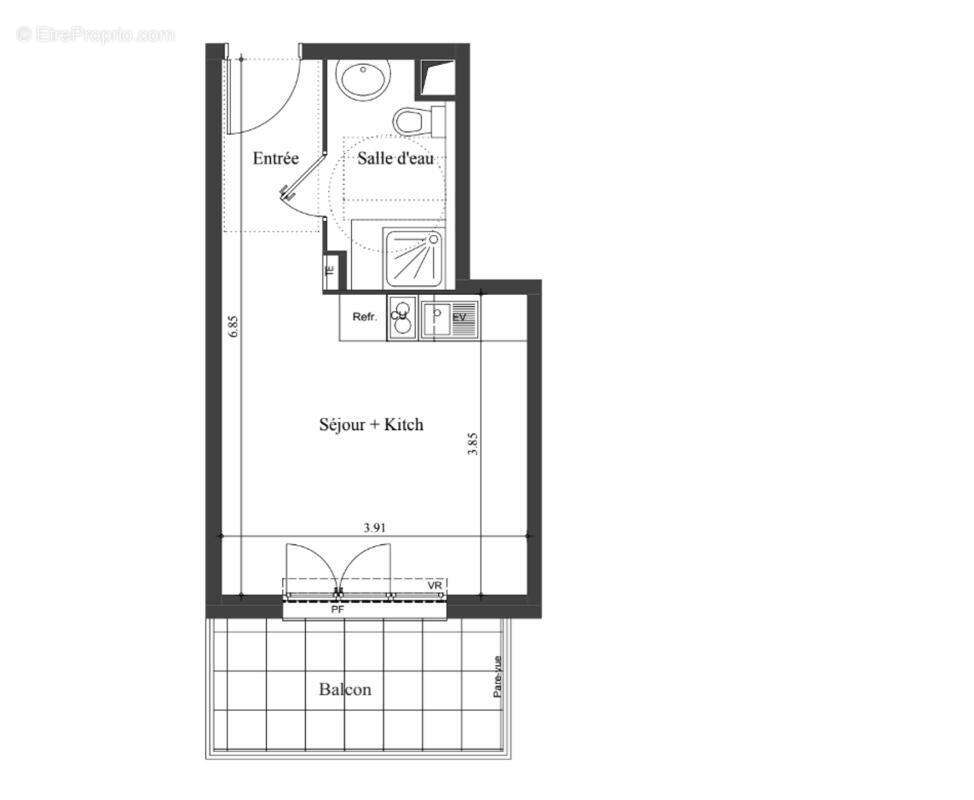 Appartement à LA TRINITE
