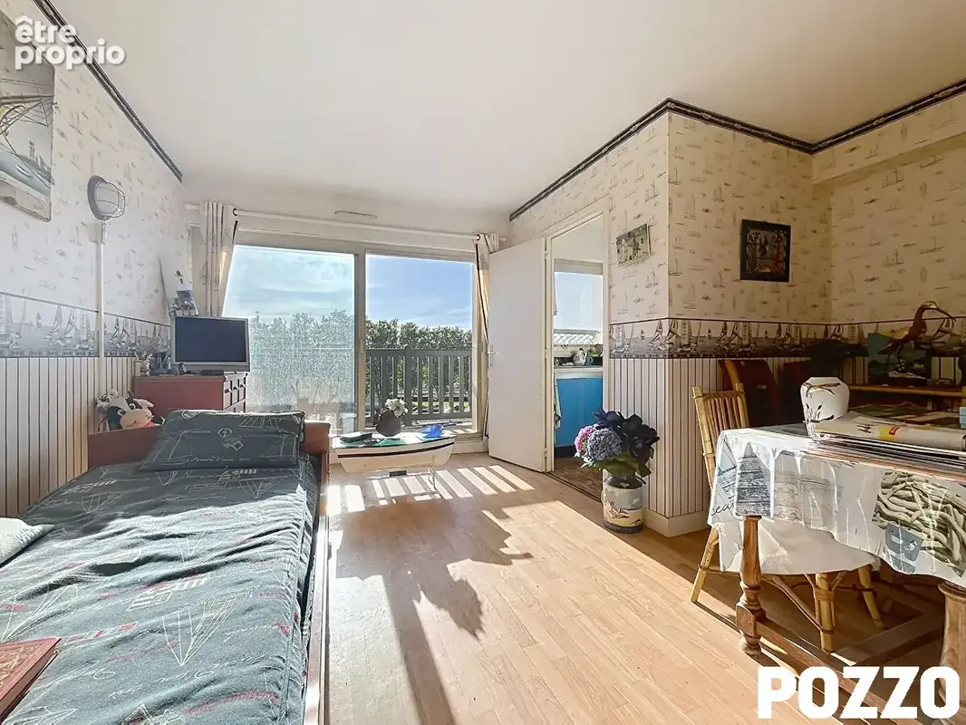 Trouville - Quais Kennedy, Studio 25m² avec balcon - photo 1