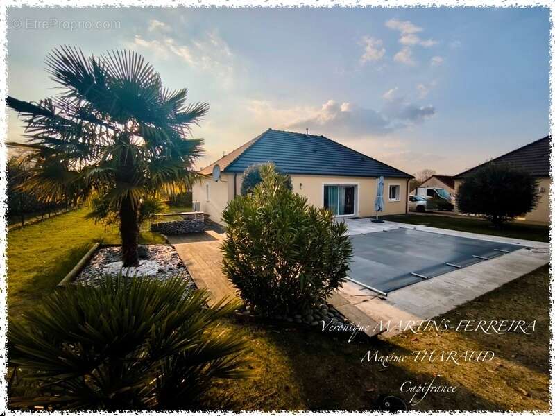 Maison plain-pied 4 chambres + piscine chauffée + dépendance 72 m² – Quincy - photo 11