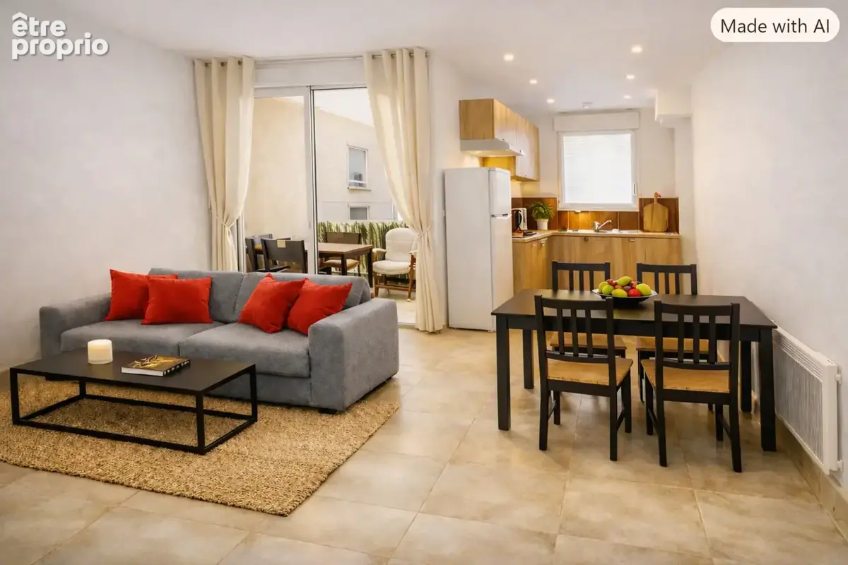 AGDE – Les Cayrets « À 149 000 €, vous avez un T3, une terrasse, deux parkings et le mobilier. » - photo 3