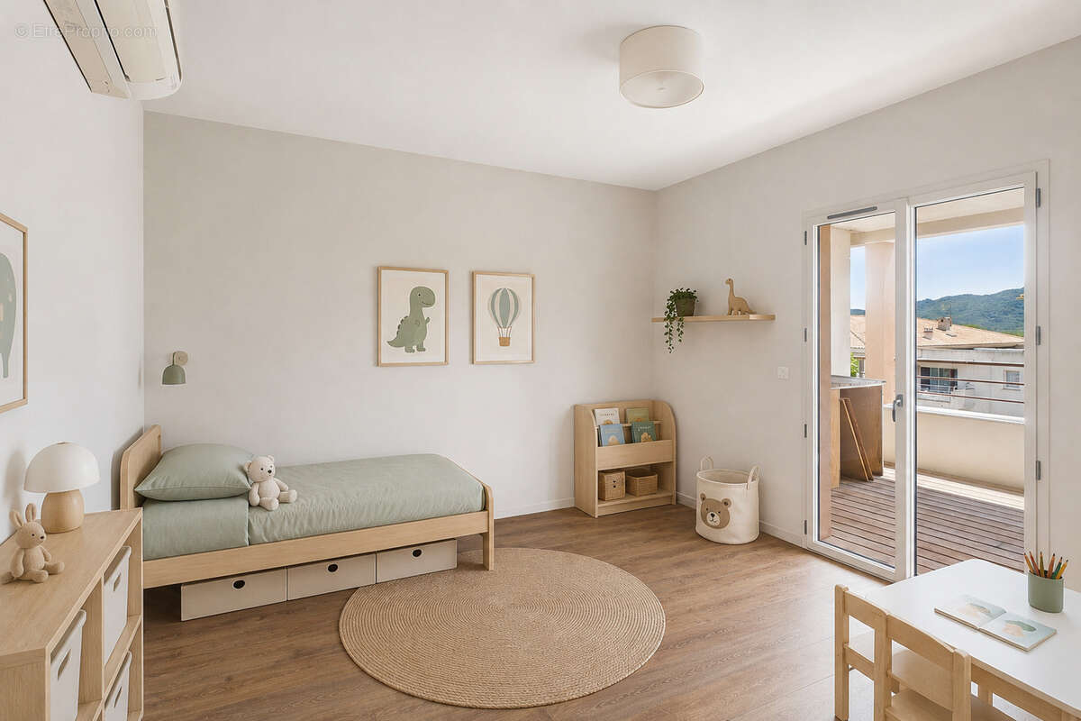 Appartement T3 avec grande terrasse couverte - photo 9