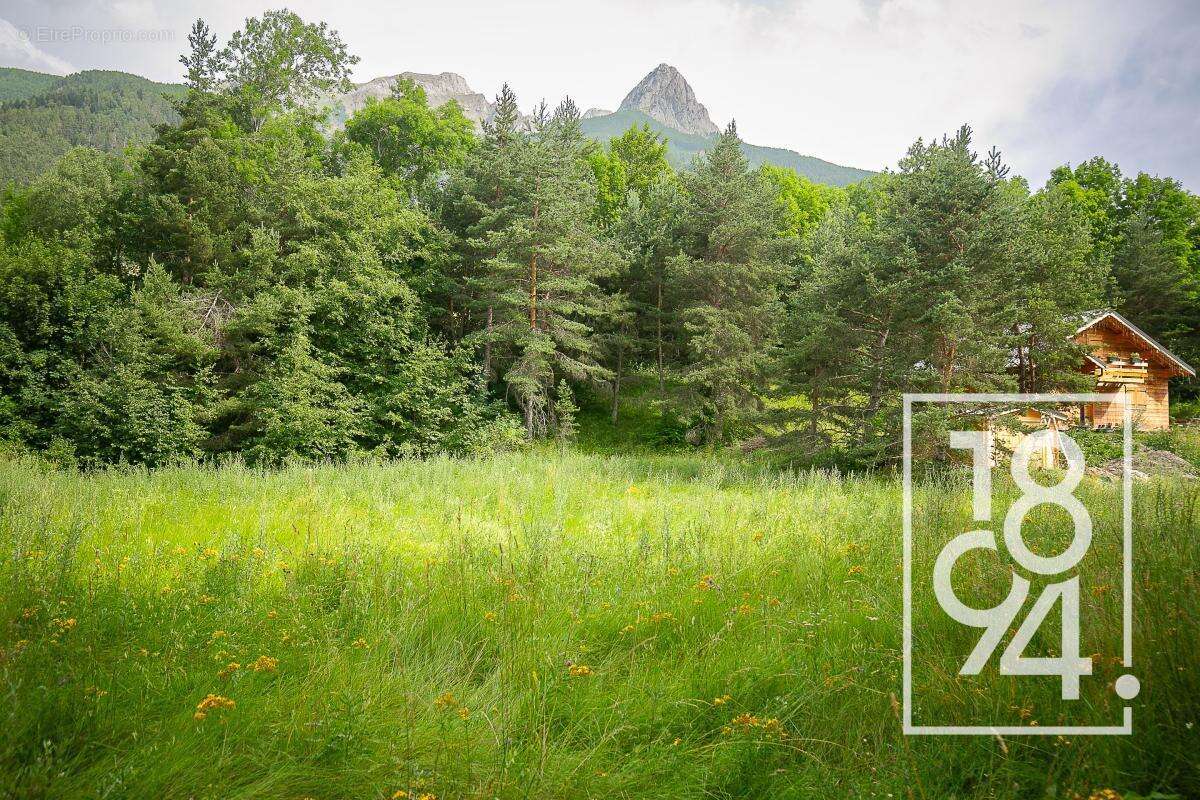 Terrain À Vendre Uvernet-Fours 04 (04400)  1570 m²  - photo 2
