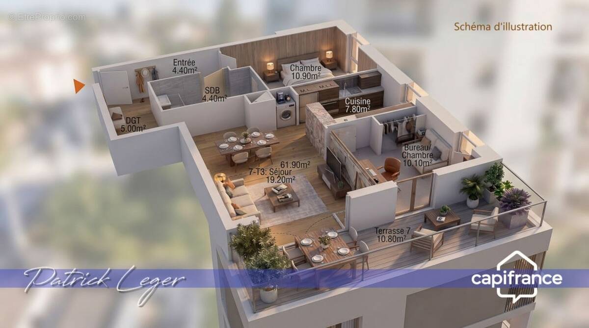 Appartement à PERIGNY
