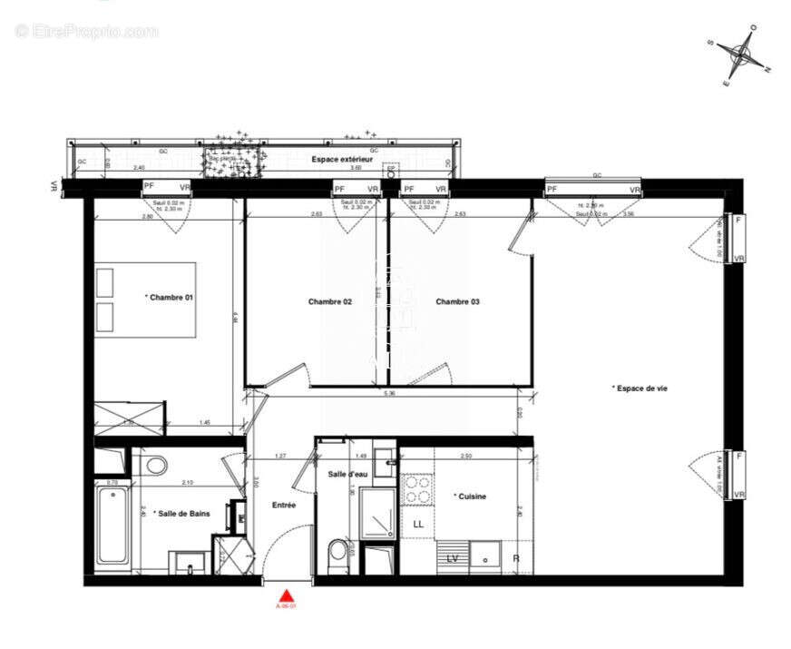 Appartement à ASNIERES-SUR-SEINE