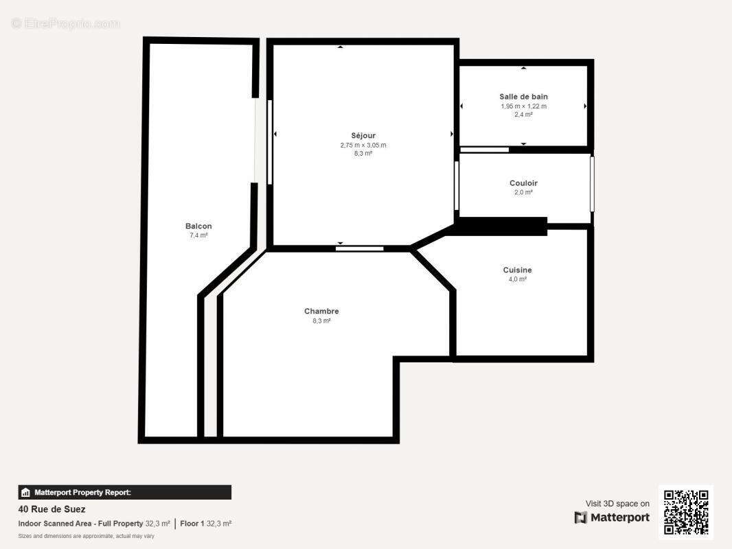 Appartement à MARSEILLE-7E