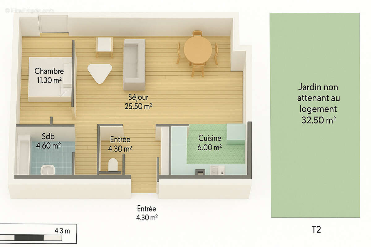 Appartement à MARSEILLE-11E