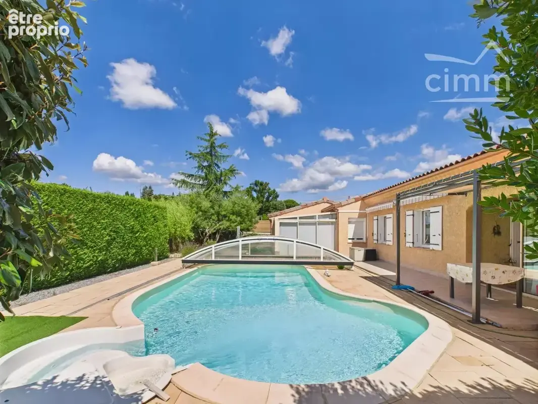 Plain-pied 136 m² avec piscine au sel — Lablachère, à pied des commerces - photo 20