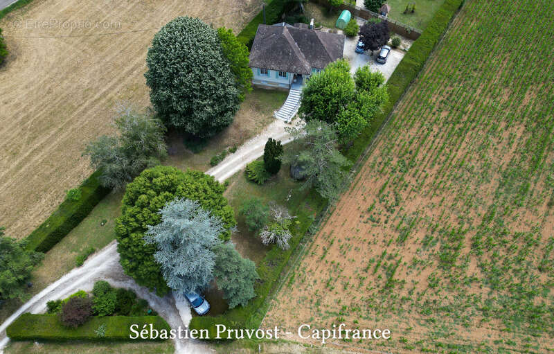 Saint-Front-la-Rivière (24) Maison à vendre 5 pièces, beaux volumes, lumineux, sou-sol aménagé, terrain 2194m2, 2chambres, studi - photo 16