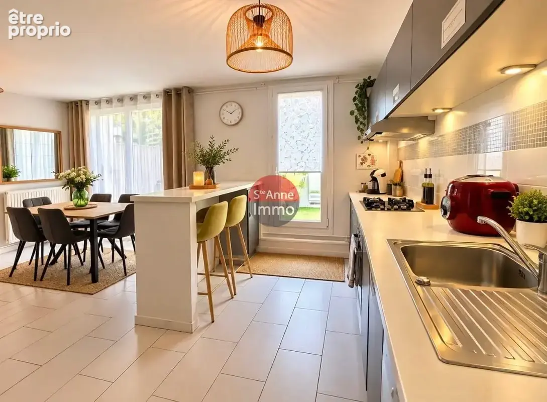 Amiens - appartement - duplex - 71 m2 - 2 chambres - terrasse - parking - photo 3